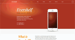 Desktop Screenshot of evershelfapp.com