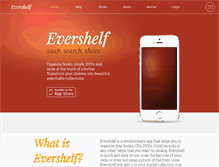 Tablet Screenshot of evershelfapp.com